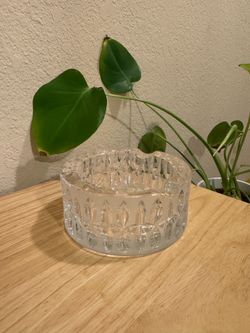 Crystal ashtray