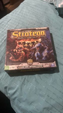 Stratego 50 Years Edition classic battlefield strategy board game