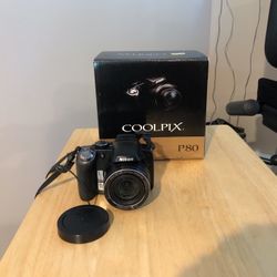 Nikon Coolpix P80 Camera 