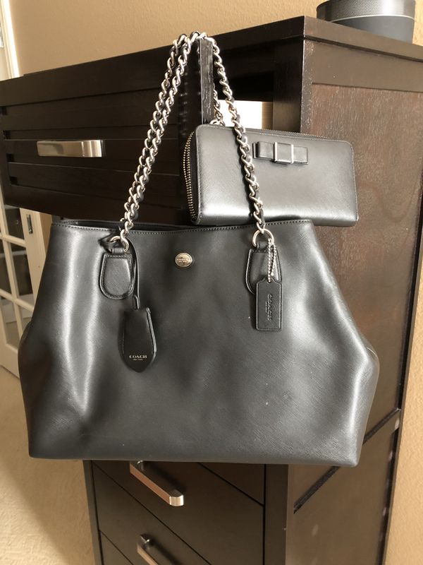 Black Coach Wallet For Sale