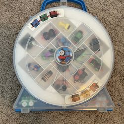 Thomas Mini Trains With Case Plus Extras