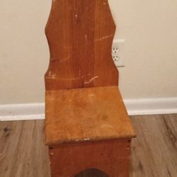 Doll Wood Chair 