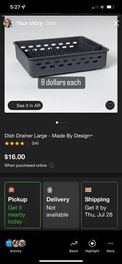 New Dish Drain