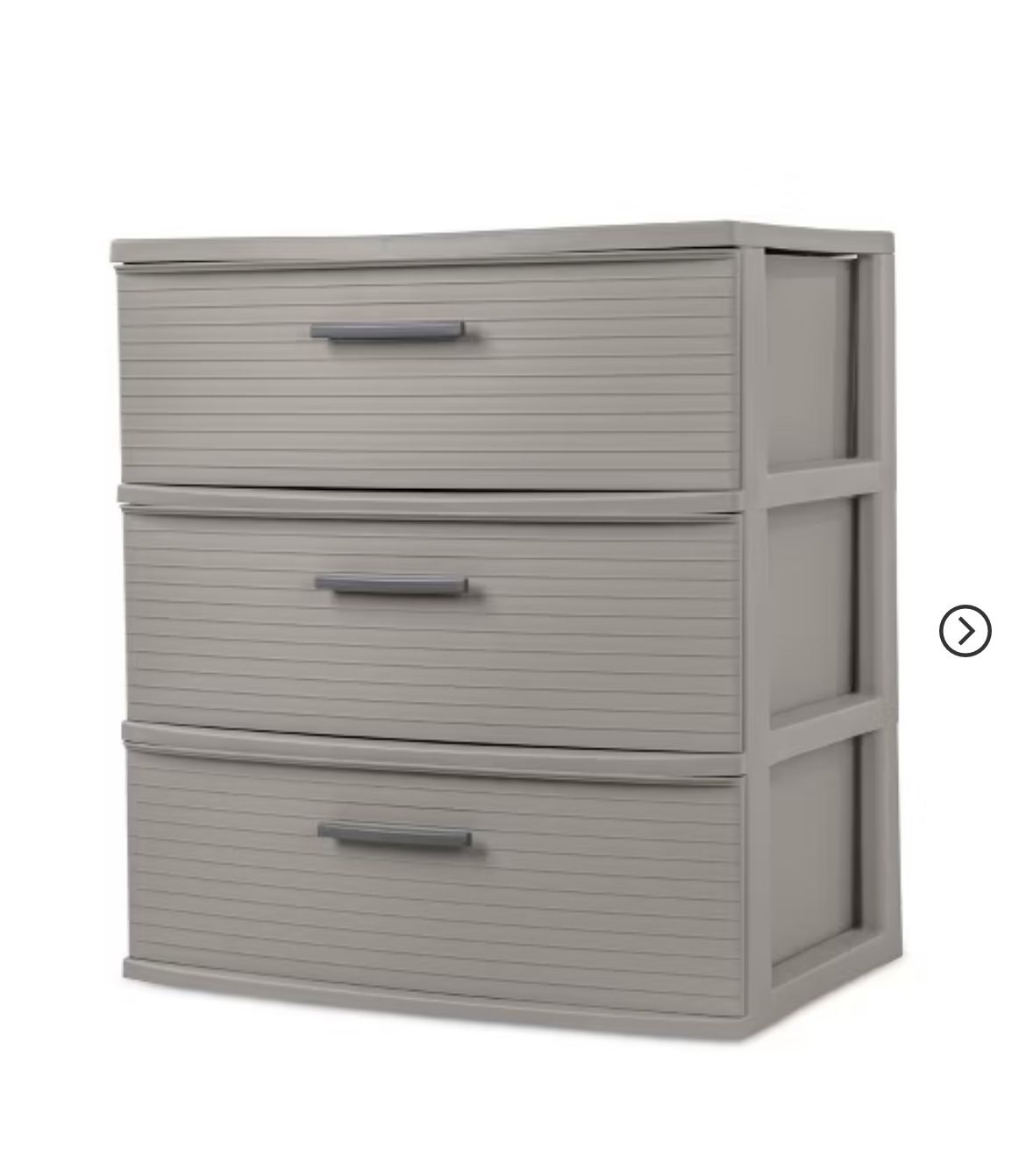 x2 Plastic Organization Drawers