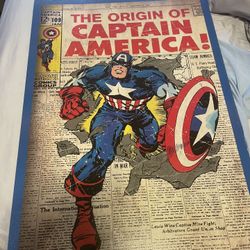 Captain America Sign