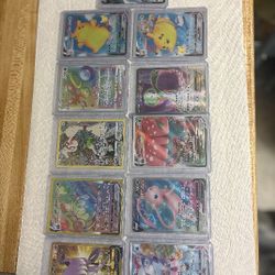 11 Pokemon Cards Secret Wars