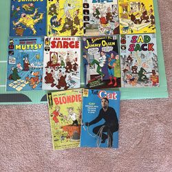 10 Vintage Comics 