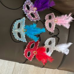  New Masquerade mask five dollars each