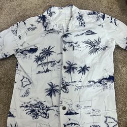 hawaiin collared shirt 