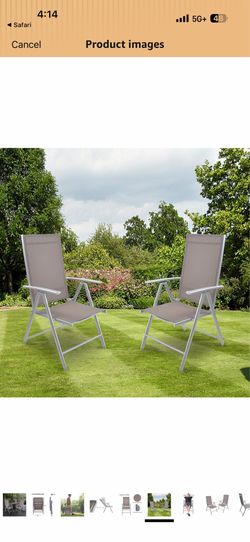 Folding chairs
