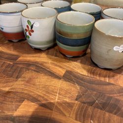 Porcelain Sake Cups Or Shot Glass