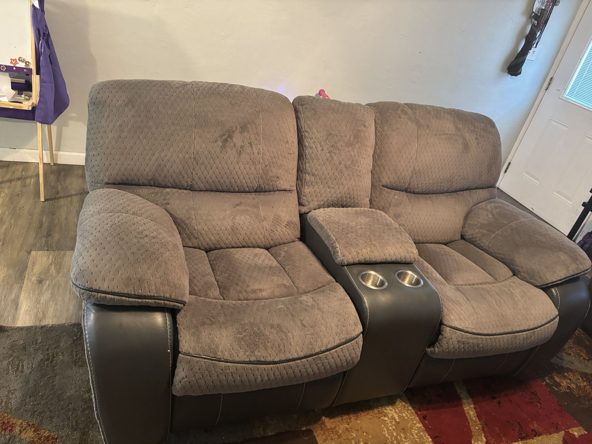 Couch An Loveseat From Badcock Furniture