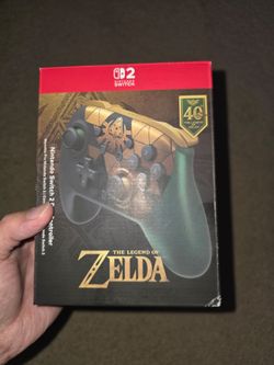 Nintendo Switch 2 Pro Controller Zelda