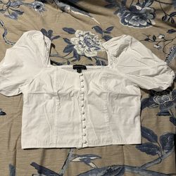 Women Banana Republic Crop Top Size Medium