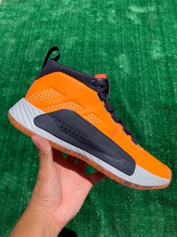 ADIDAS DAME 5 VEGAS “FLASH ORANGE” (Size 11.5, Men’s)