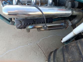 CHROME CORVAIR EXHAUST MANIFOLD