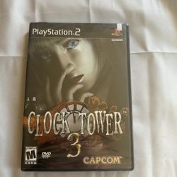 Clock Tower 3 Sealed Amazing Condition New 