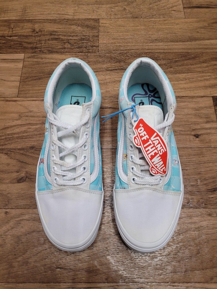 Vans X SpongeBob Old Skool Bikini Bubble Limited-Edition Mens 8 Womens 10.5