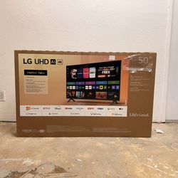 50 “ LG smart 4K led hdr tv