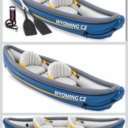 Intex Wyoming C2 Inflatable Canoe
