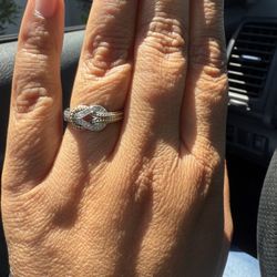 18 Kt Lagos ring Size 7