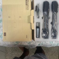 Wireless Dual Microphone System (K380S) – New, Portable Karaoke Mic Set