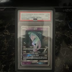 Psa 9 Mewtwo GX #78 (Mewtube)