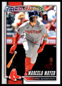 2026 Topps 75 Years Future Stars Marcelo Mayer #269 Boston Red Sox A