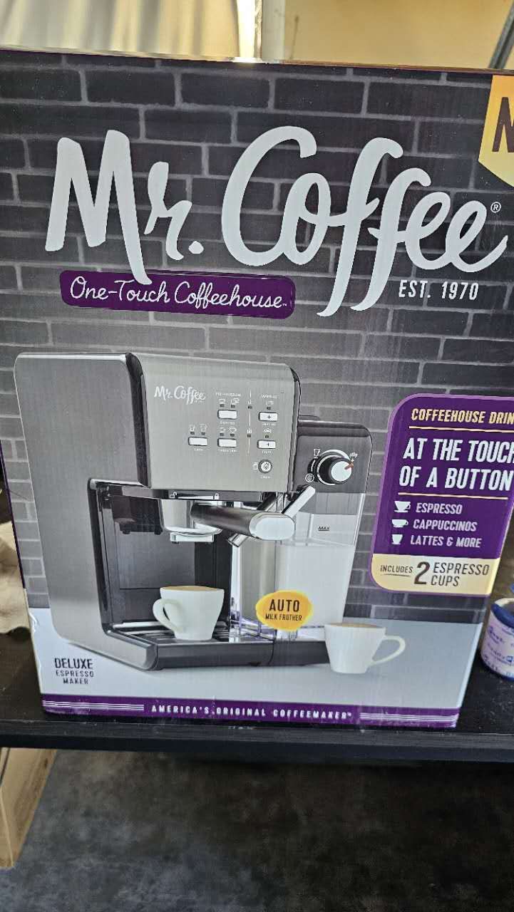 new coffee machine