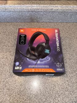 JBL Quantum 400 Headphones. 