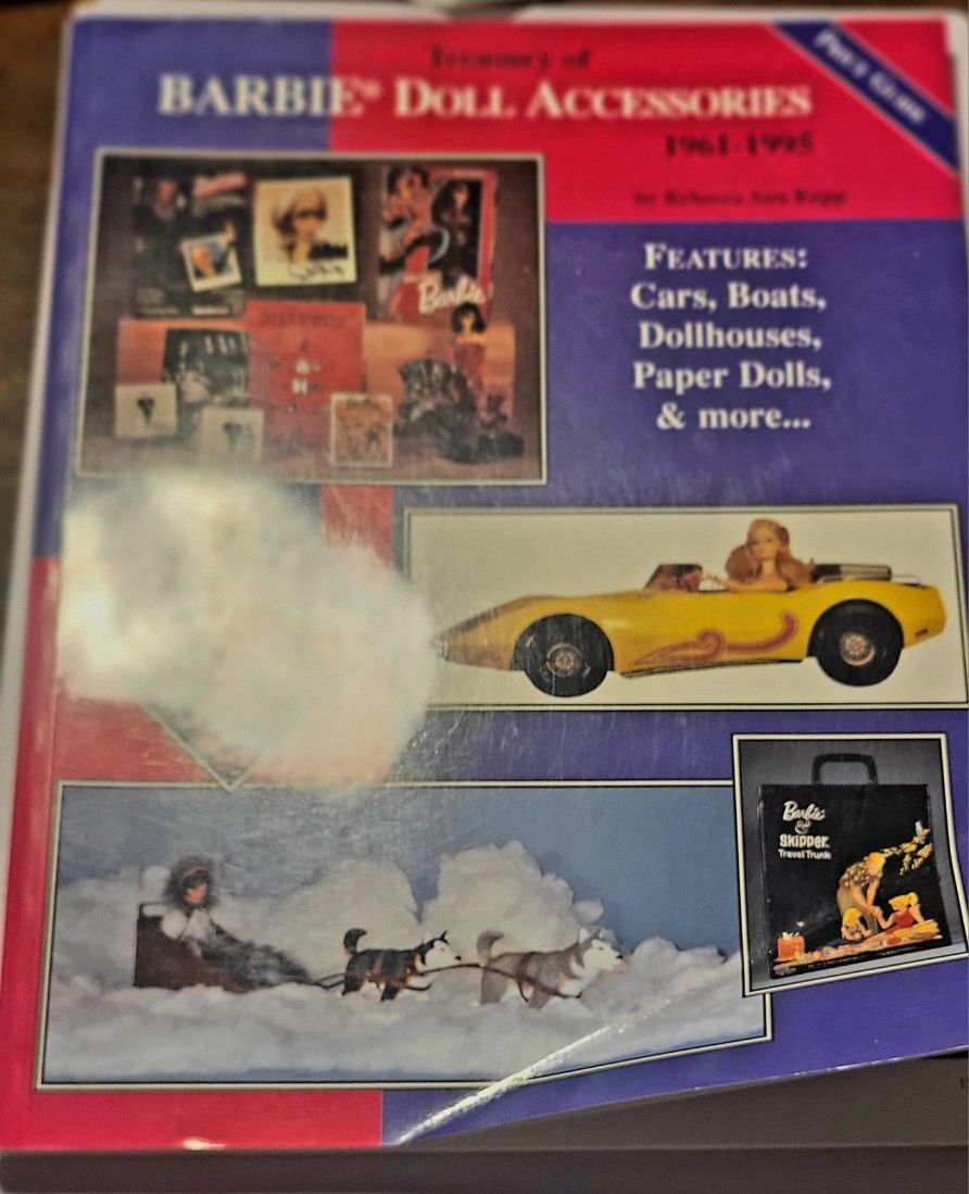 Treasury Of Barbie Asscessories 1(contact info removed) Price Guide Book 
