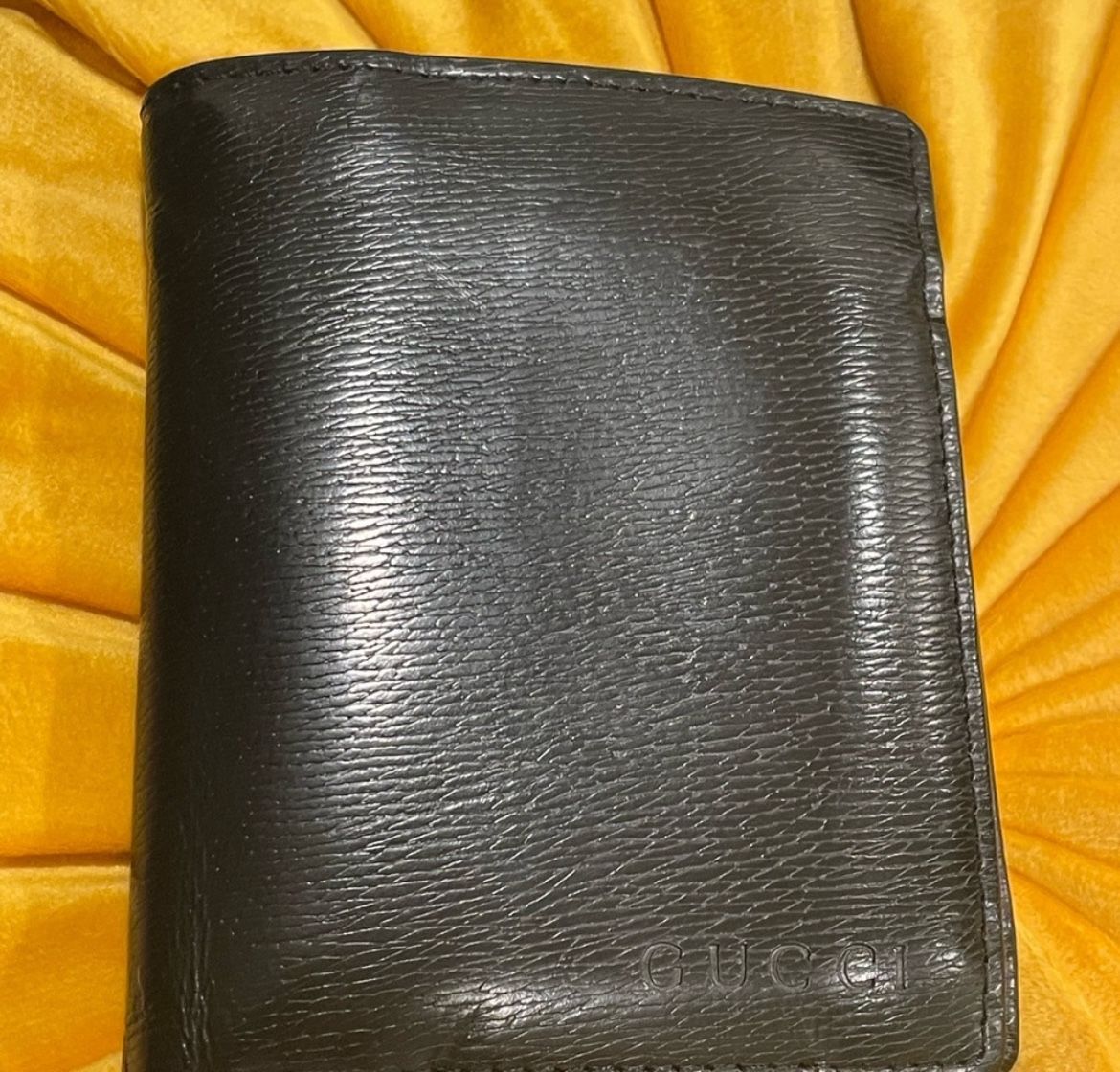 Gucci Bifold Mens Black Wallet