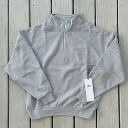 Alo 1/4 zip up sweatshirt SIZE LARGE