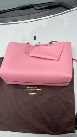Kate Spade Pink Purse With Matching Wallet 