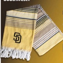 Padres sandless beach towel