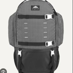 JanSport Far Out Backpack Black Matrix NEW