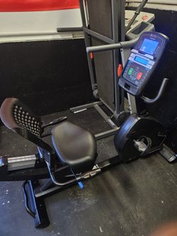 Nautilus R616 Recumbent Bike