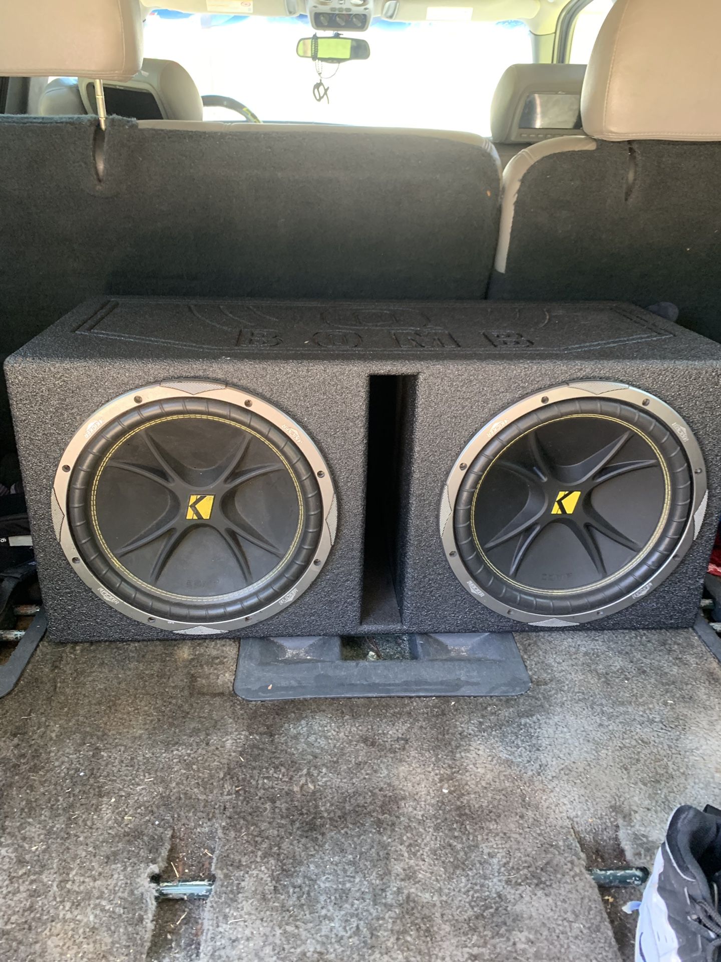 Speakers and box