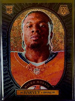 2025 panini micro mosaic RJ Harvey case hit ssp