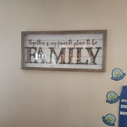 FAMILY - Farmhouse Wall Sign
