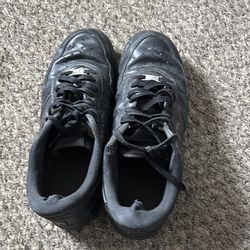 Black AF-1 Nike supreme men’s US size 11