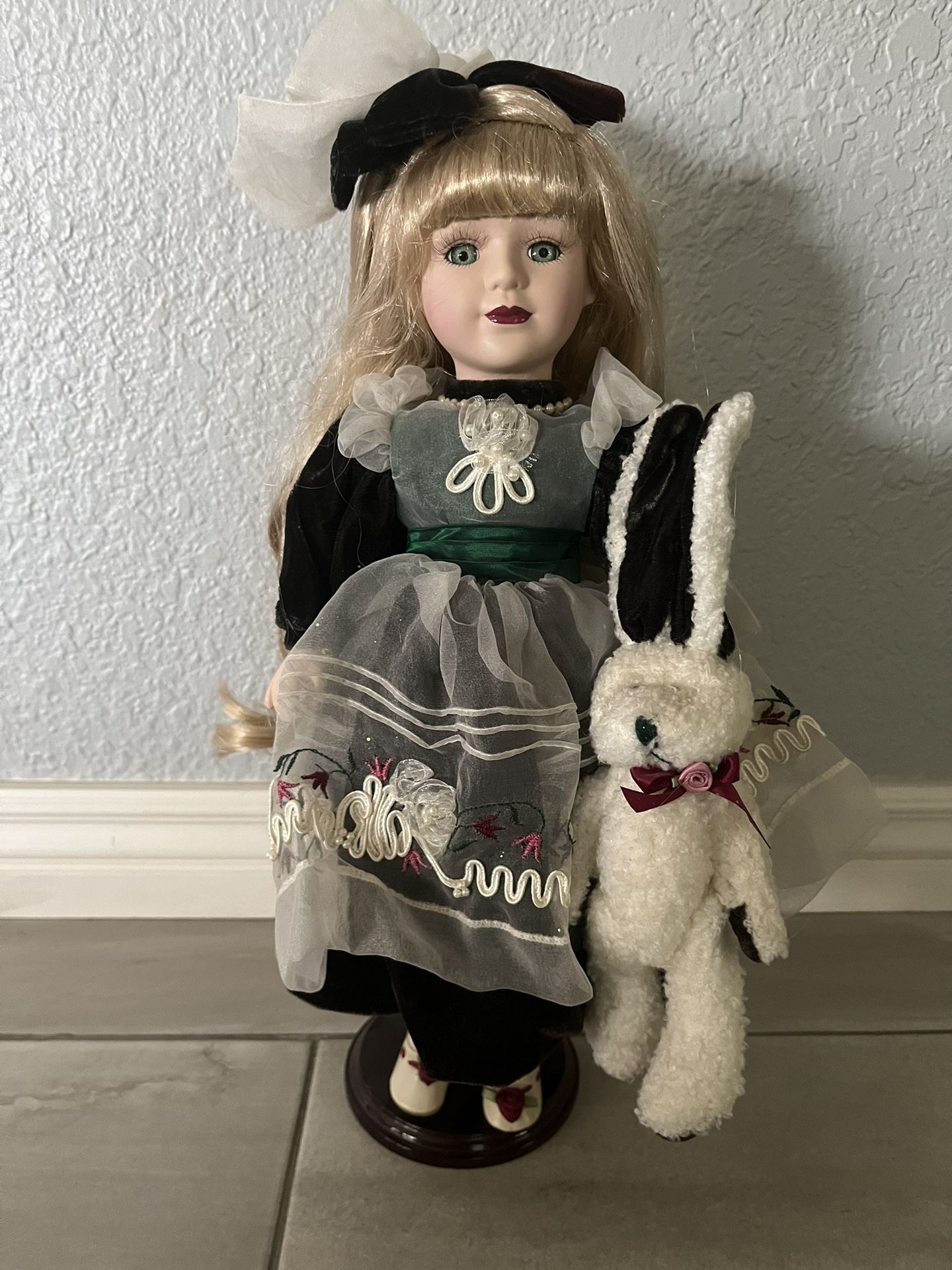 Beautiful Porcelain Doll - New