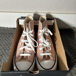 Dusty Cinder/white Converse 