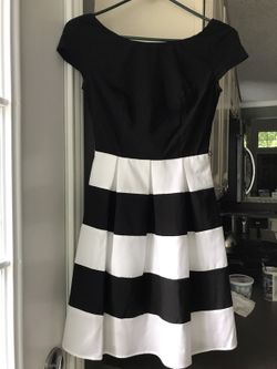 Black and White Dress