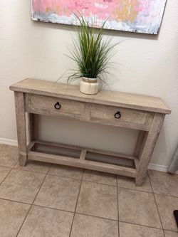 Rustic Farmhouse Console/Entry Table