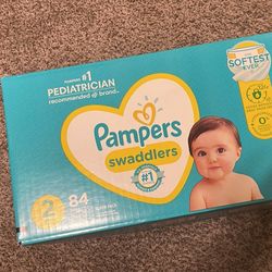 Pamper Diapers size 2 