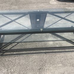 Glass 2tier Tv Stand
