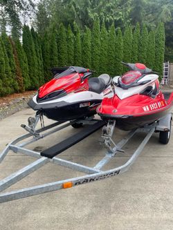 Waver runners with double trailer!