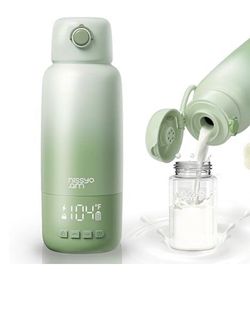 On the go water/milk/formula/boob milk warmer