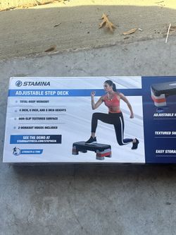 Exercise Adjustable Step Deck 